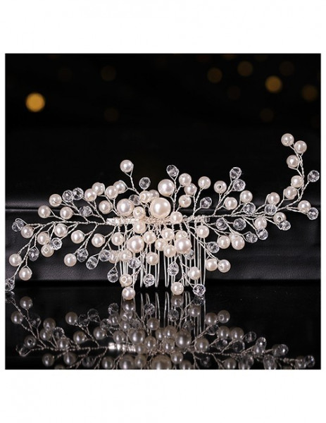 Заколка для волос свадебная G25809