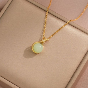 Колье из стали CJH64890