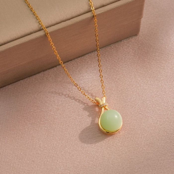 Колье из стали CJH64890