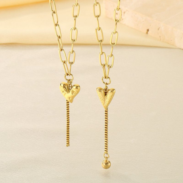 Колье из стали CJR55527