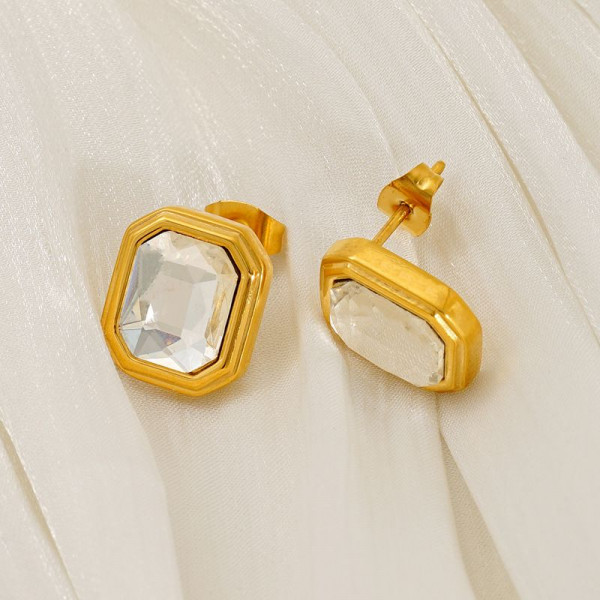 Серьги сталь CJL14107