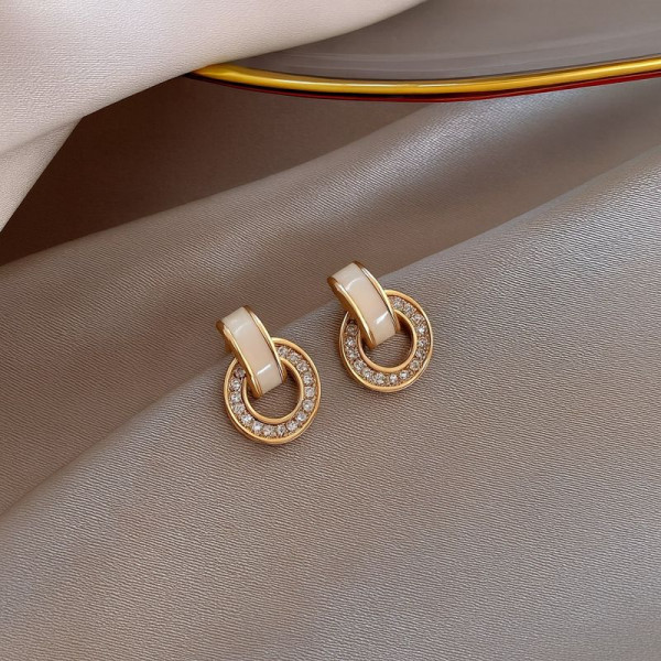 Серьги ювелирный сплав 1J12383CJJ