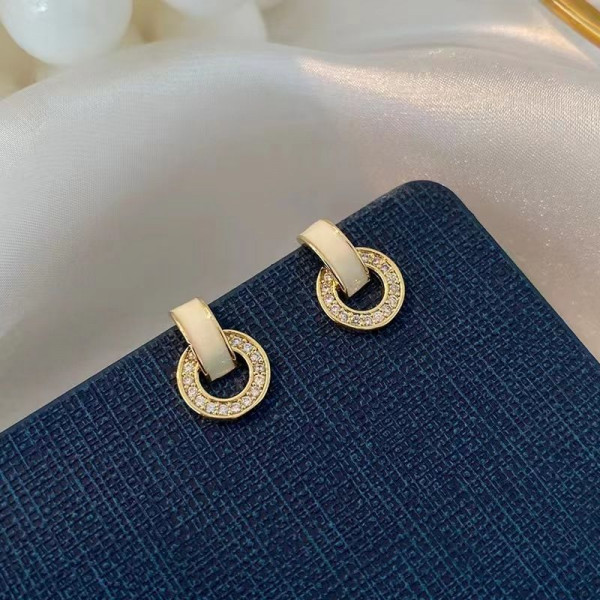 Серьги ювелирный сплав 1J12383CJJ