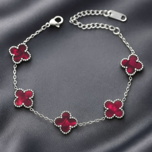 Браслет титановая сталь напыление платиной 1J12154CJJ