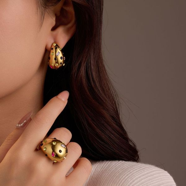 Серьги сталь CJL36120