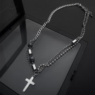 Двухсоставная цепочка с подвеской в виде креста CJH50204