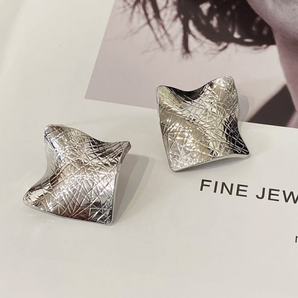 Серьги медицинская сталь 1J11687CJJ