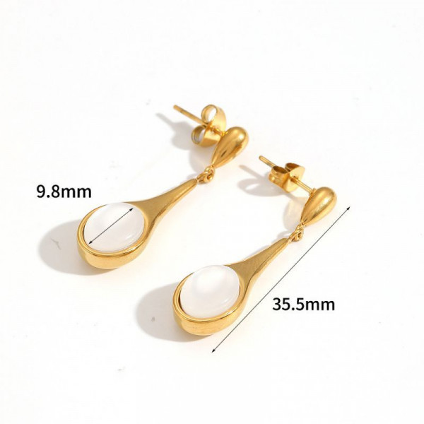 Серьги сталь CJL08926