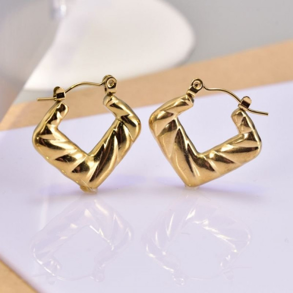 Серьги сталь CJD01946