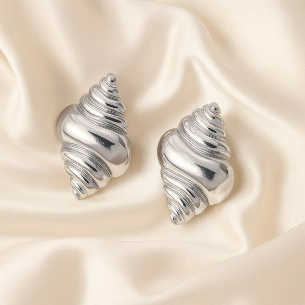 Серьги медицинская сталь 1J12385CJJ