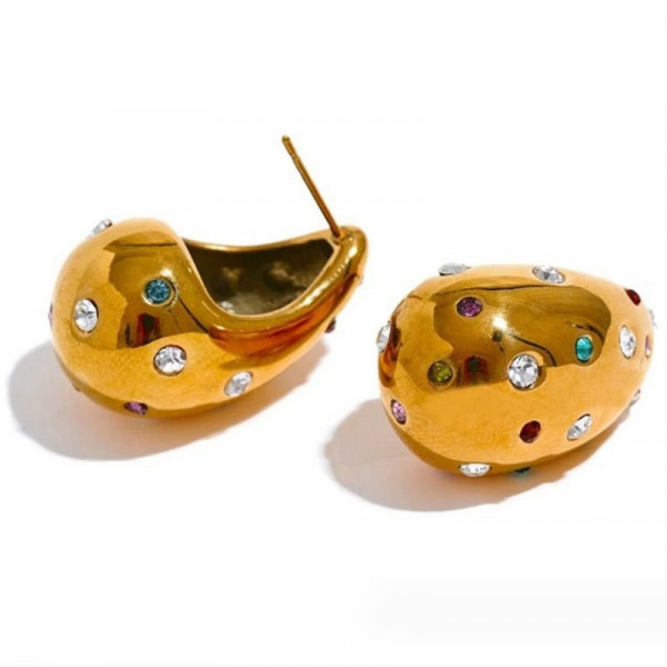 Серьги сталь CJC69113