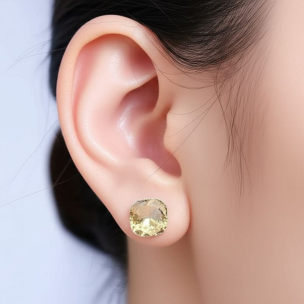 Серьги-гвоздики кристаллы 1J11824CJJ