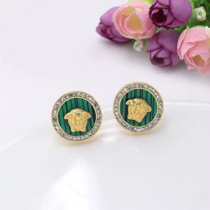 Серьги медицинская сталь с напылением золотом J10860CJJ