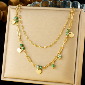 Колье из стали CJR62703