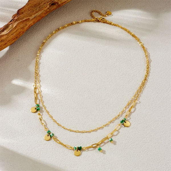 Колье из стали CJR62703