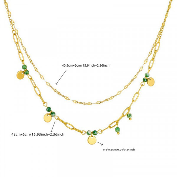 Колье из стали CJR62703