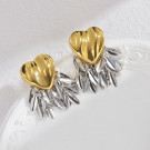 Серьги сталь CJL35115