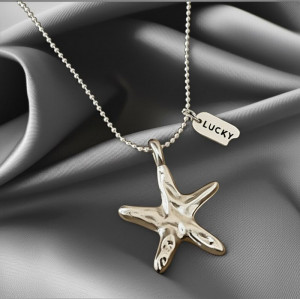 Цепочка с кулоном ювелирный сплав морская звезда 1J11933CJJ