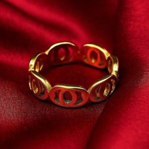 Широкое кольцо с овальными просветами J11372CJJ