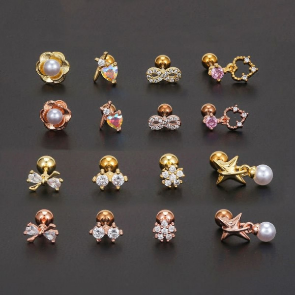 Пирсинг в уши CJE09357