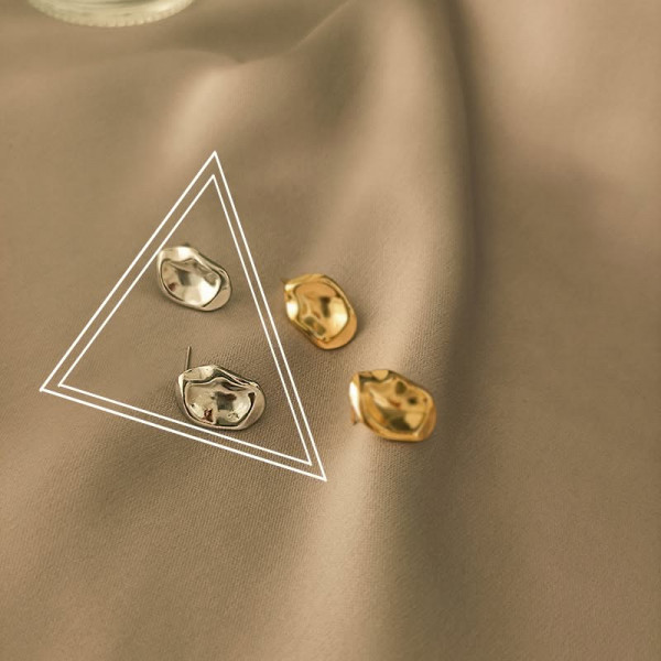 Серьги напыление платиной 1J11690CJJ