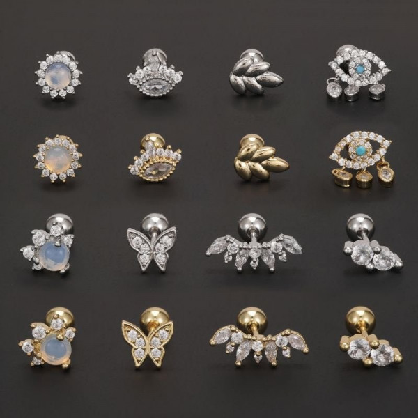 Пирсинг в уши CJE09141