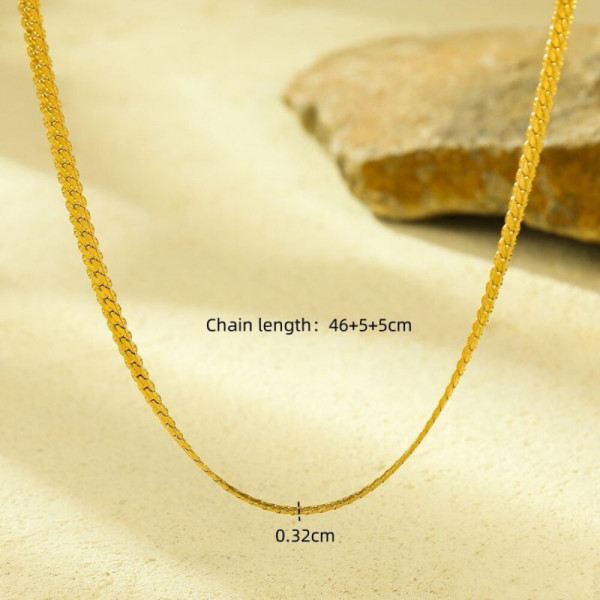Колье из стали CJH52955