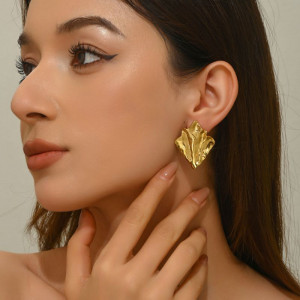 Серьги сталь CJT26590