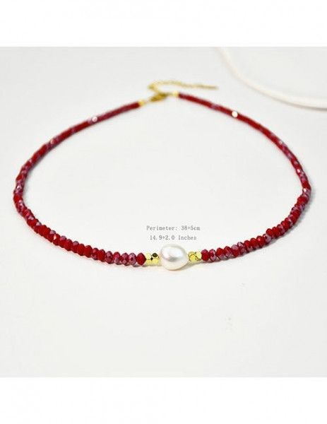 Яркие бусы из бисера в стиле бохо с монетами L79998