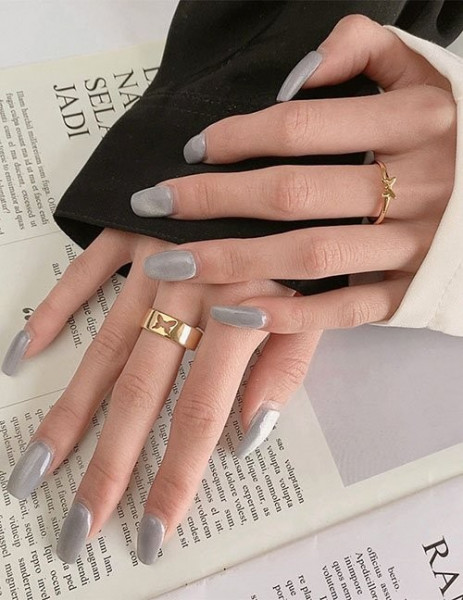 Тонкое кольцо с силуэтом бабочки из серебра L82207