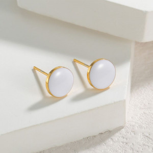 Серьги-пусеты Круги CJJ26296