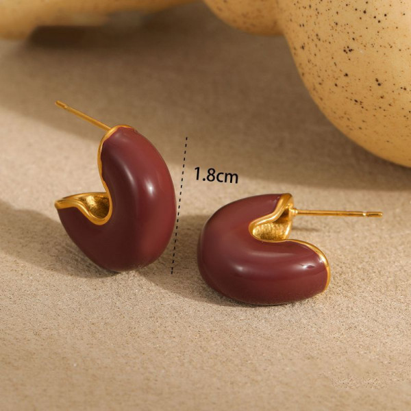 Серьги сталь CJP85863