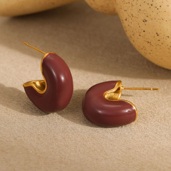 Серьги сталь CJP85863