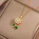 Колье из стали CJH64915