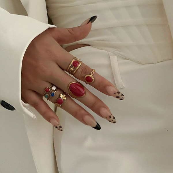 Стальной комплект бижутерии CJR56096