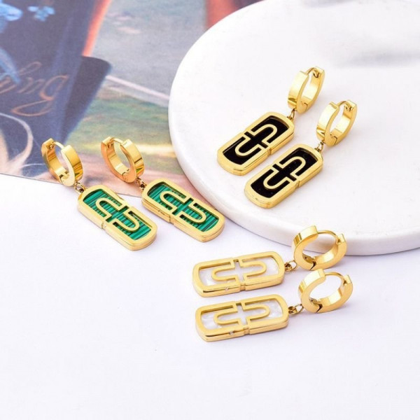 Серьги сталь CJC69075