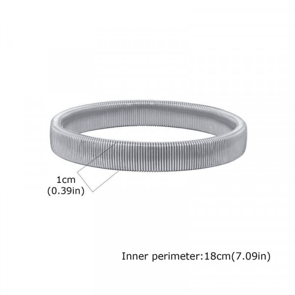 Браслет многослойный из трех широких обручей CJP93847