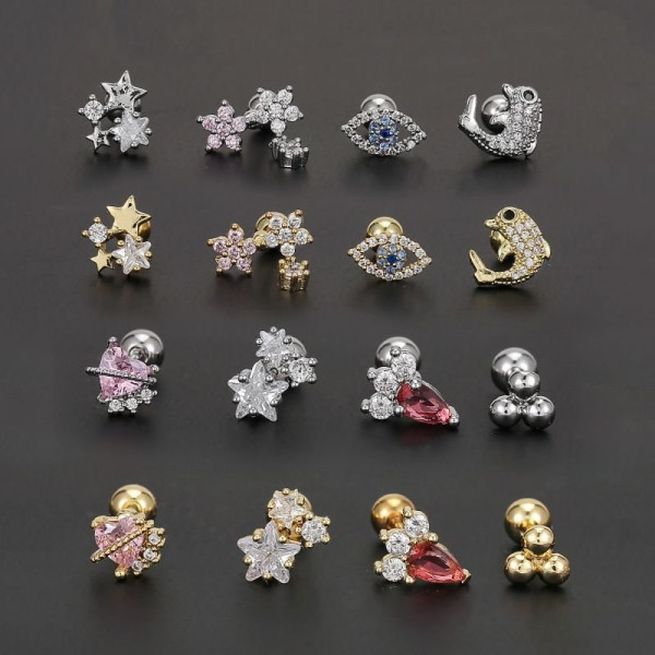 Пирсинг в уши CJE09267