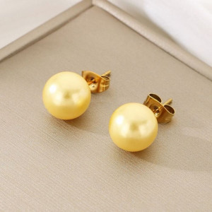 Серьги-пусеты Шарики CJJ17526