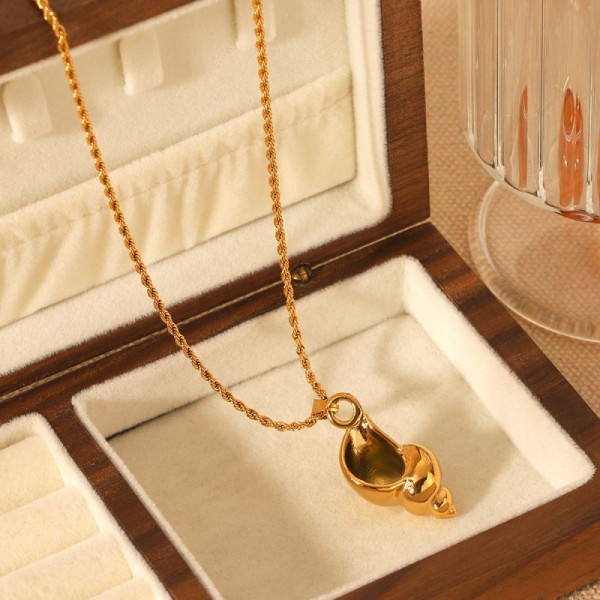 Колье из стали CJL78823