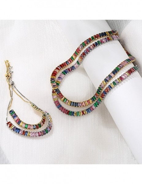 Ювелирное колье S70197MSK