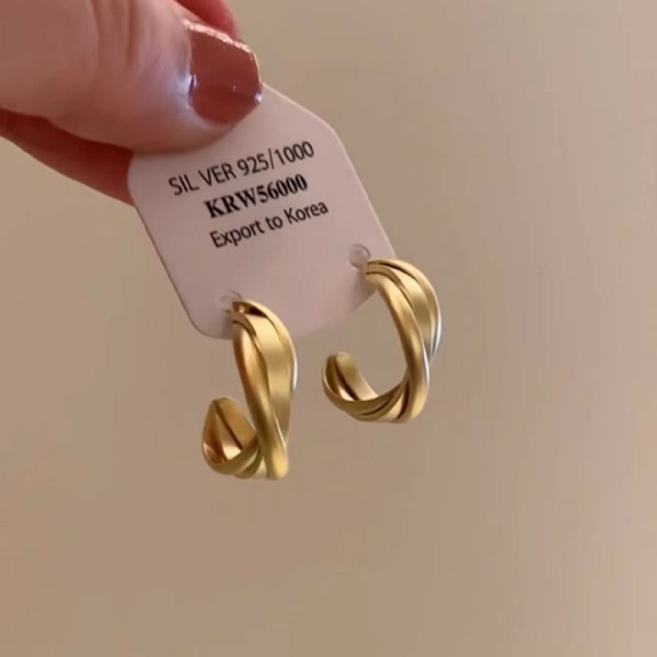 Серьги конго ювелирный сплав 1J11816CJJ