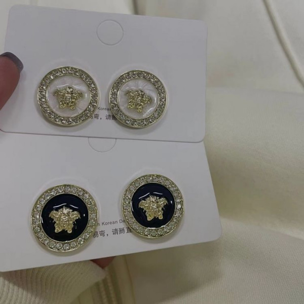 Серьги медицинская сталь с напылением золотом J10869CJJ