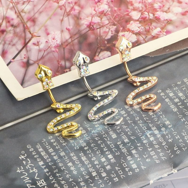 Пирсинг в пупок M86689