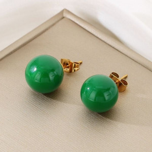 Серьги-пусеты Шарики CJJ17524