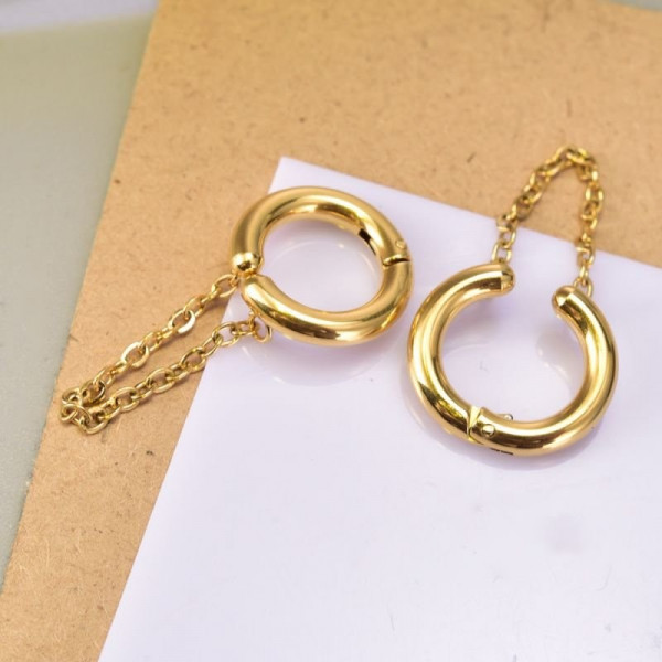 Серьги сталь CJC69111