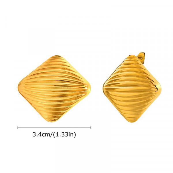 Серьги сталь CJH42520