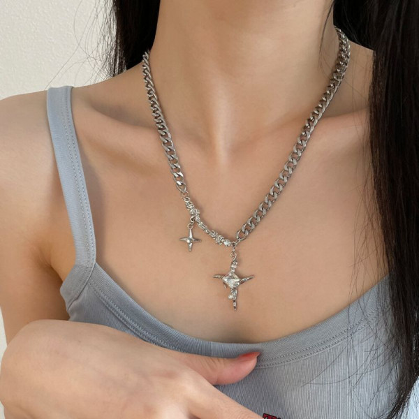 Колье из стали CJH56261