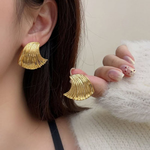 Серьги ювелирный сплав раковина 1J11700CJJ