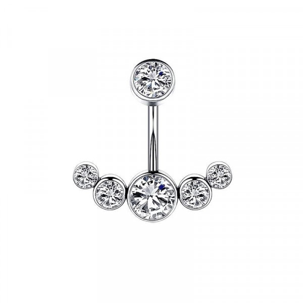 Пирсинг в пупок M86695